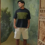 Ethereal Nylon Graphic Tee - Black