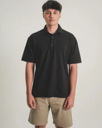 Regular Fit Premium Polo Shirt - Black