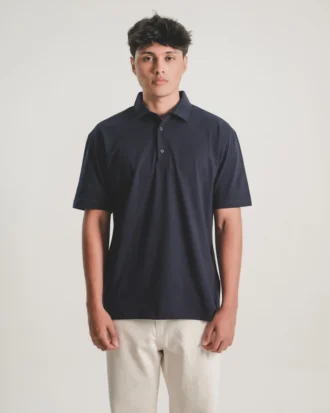 Regular Fit Premium Polo Shirt - Navy