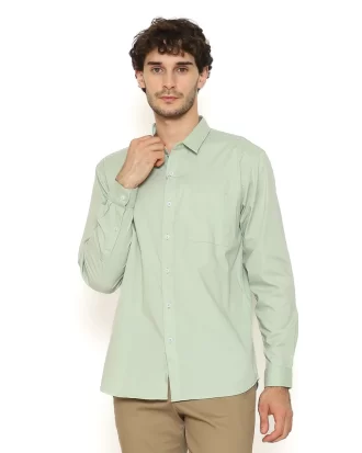 Svorn Oxford Shirt Mint Green
