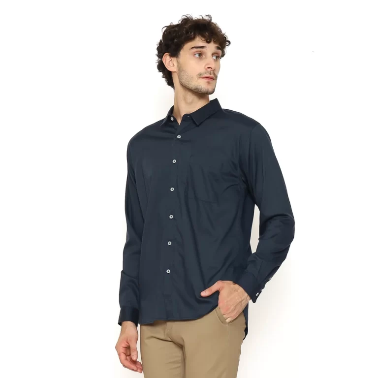 Svorn Oxford Shirt Navy Blue