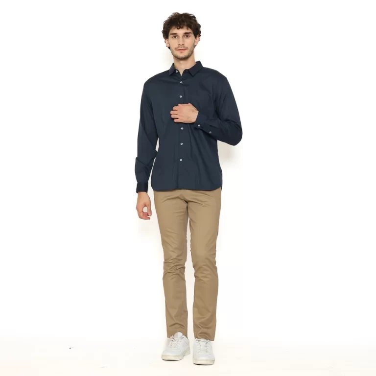 Svorn Oxford Shirt Navy Blue