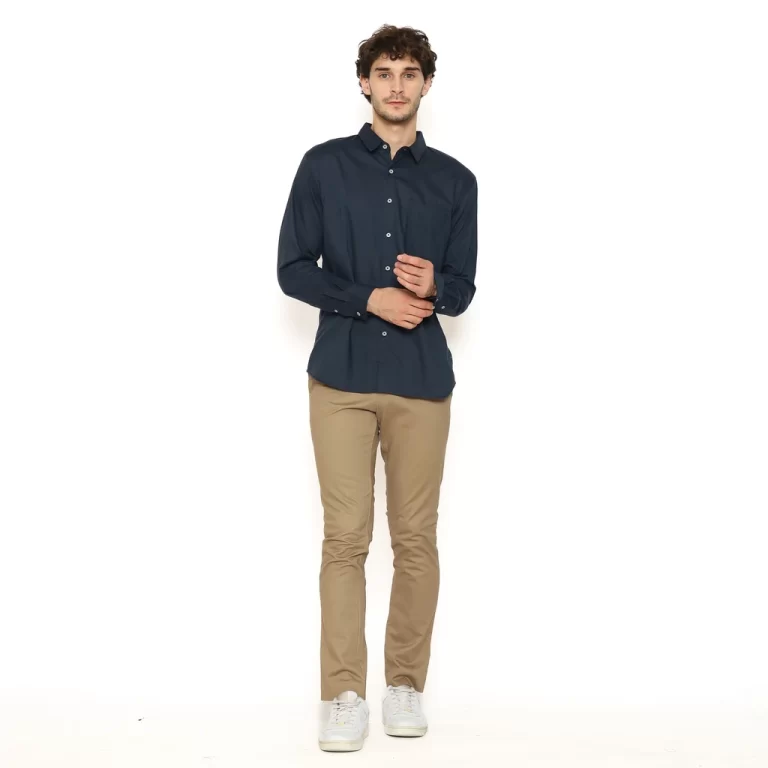 Svorn Oxford Shirt Navy Blue