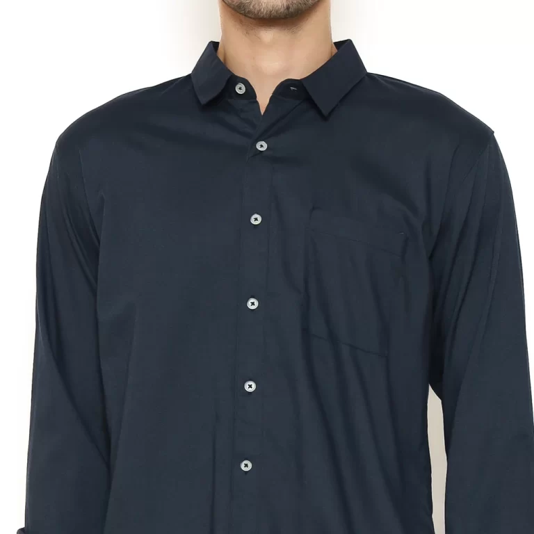 Svorn Oxford Shirt Navy Blue