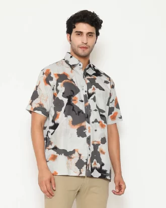Larusso Geofrey Printed Shirt M001