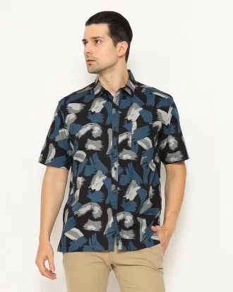 Larusso Geofrey Printed Shirt M001