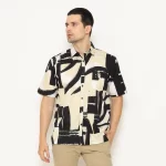 Larusso Geofrey Printed Shirt M007