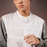 LARUSSO Khair Collecion - Exclusive Ethnic Textured Long Sleeve Changi - Farough