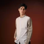 LARUSSO Khair Collecion - Exclusive Ethnic Textured Long Sleeve Changi - Kareem