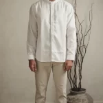 LARUSSO Khair Collecion - Exclusive Ethnic Textured Long Sleeve Changi - Khalid