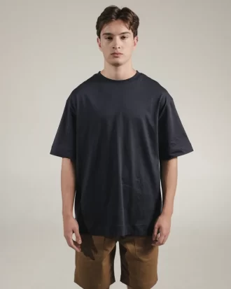 LARUSSO The Commuter - Gerald Boxy Tee Dark Navy