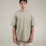 LARUSSO The Commuter - Gerald Boxy Tee Desert Sage