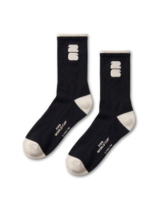 LARUSSO FIFA Collection - Kaos Kaki Bola Pria Midcrew Official Fifa World Cup 2026 - Black