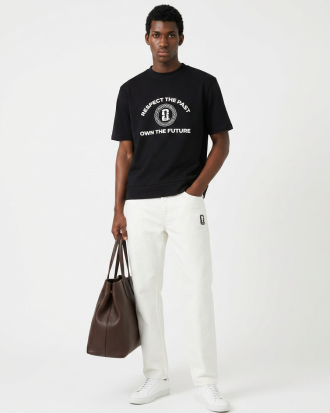 LARUSSO FIFA Collection - Kaos Grafis Boxy Premium Bola Offical World Cup 2026 - Jet Black