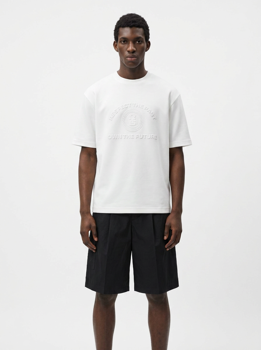 LARUSSO FIFA Collection - Kaos Grafis Boxy Premium Bola Offical World Cup 2026 - White