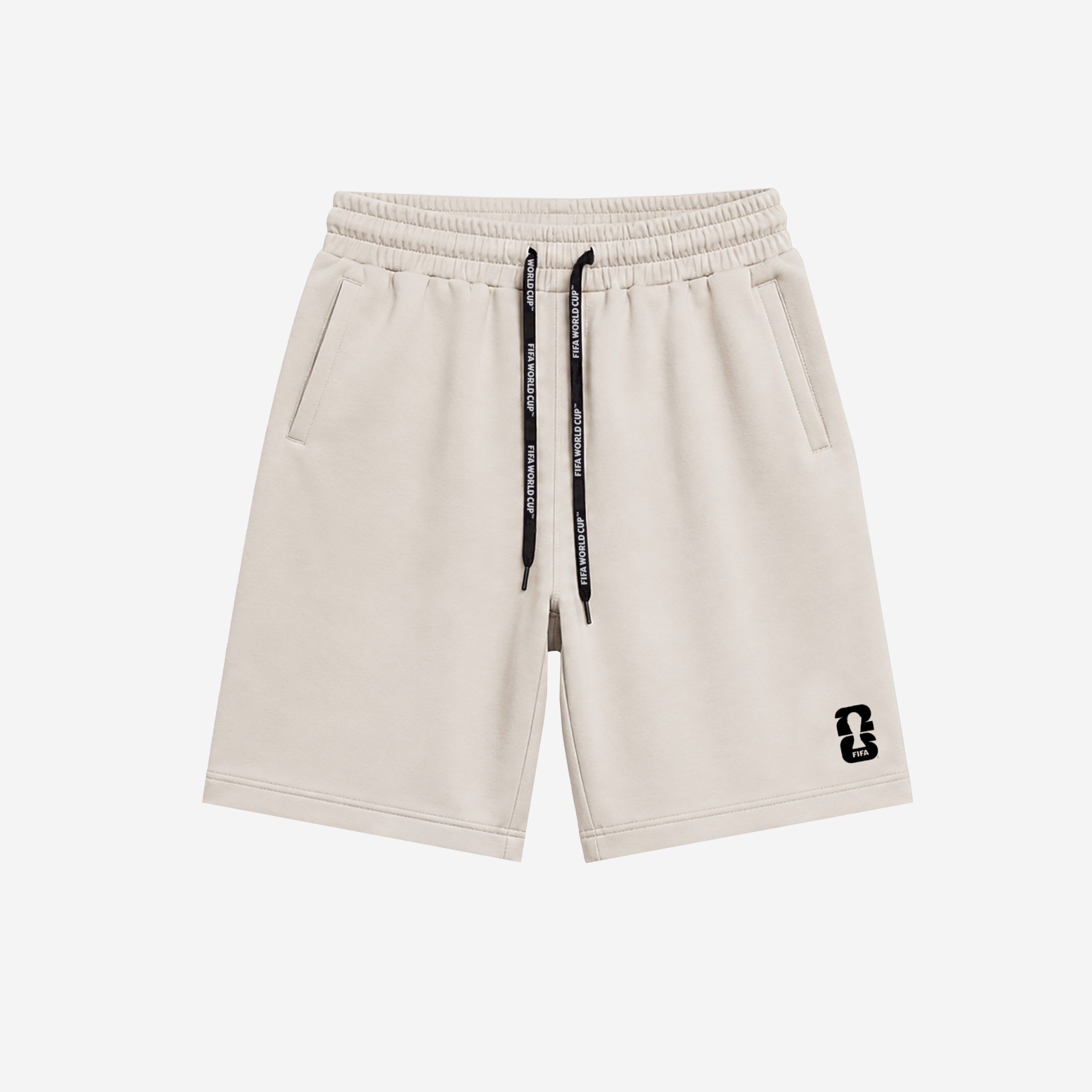 LARUSSO FIFA Collection - Celana Pendek Sweatpants Premium Official Fifa World Cup 2026 - Dove Grey - Image 2