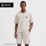 LARUSSO FIFA Collection - Kaos Rugby Boxy Premium Bola Official Fifa World Cup 2026 - Dove Grey