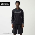 LARUSSO FIFA Collection - Baju Kaos Jersey Bola Premium Longsleeve Boxy Official Fifa - Jet Black
