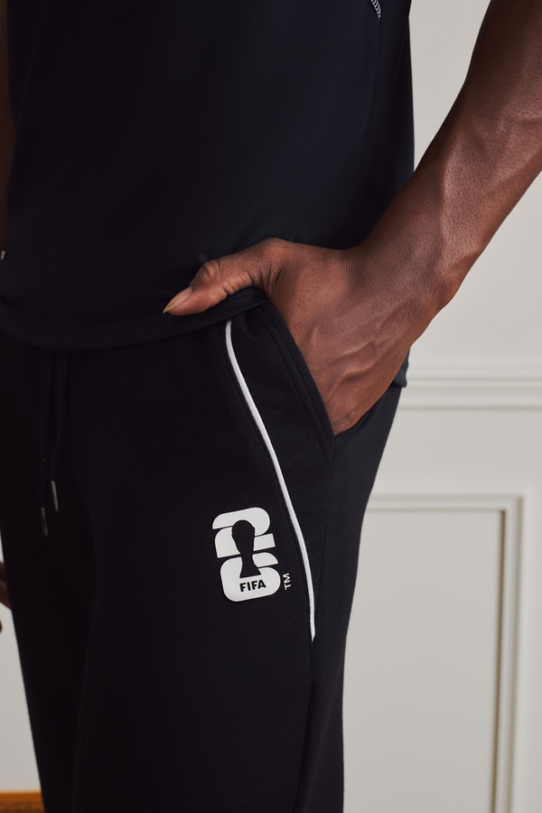 LARUSSO FIFA Collection - Celana Panjang Sweatpants Ankle Premium Official Fifa World Cup 2026 - Black - Image 7