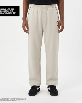 LARUSSO FIFA Collection - Celana Panjang Sweatpants Lurus Premium Official Fifa World Cup 2026 - Dove Grey