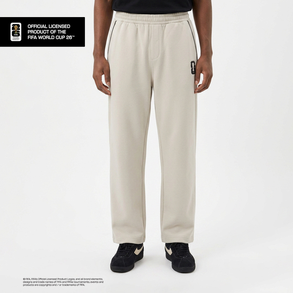 LARUSSO FIFA Collection - Celana Panjang Sweatpants Lurus Premium Official Fifa World Cup 2026 - Dove Grey