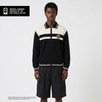 LARUSSO FIFA Collection - Jaket Rajut Pria Premium Official Fifa World Cup 2026 - Black & Cream