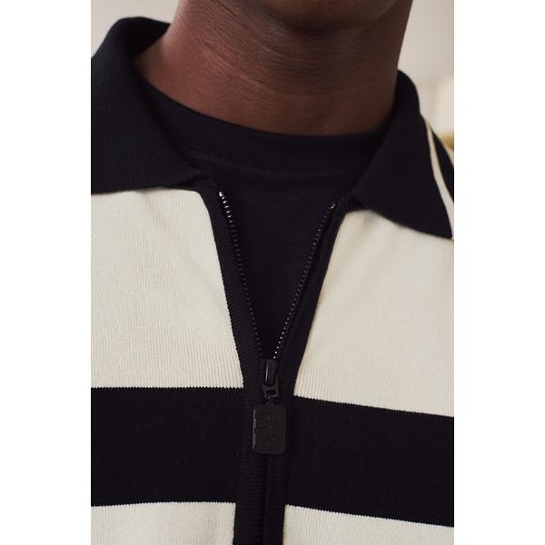 LARUSSO FIFA Collection - Jaket Rajut Pria Premium Official Fifa World Cup 2026 - Black & Cream - Image 8