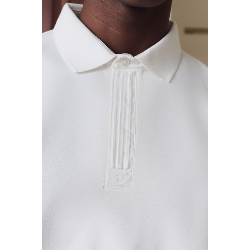 LARUSSO FIFA Collection - Polo Shirt Pria Boxy Premium Official Fifa World Cup 2026 - White - Image 4