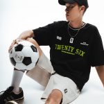 FACILITY FIFA Collection - Kaos Grafis The Twenty Six Oversize Premium Bola Offical World Cup 2026 - Jet Black