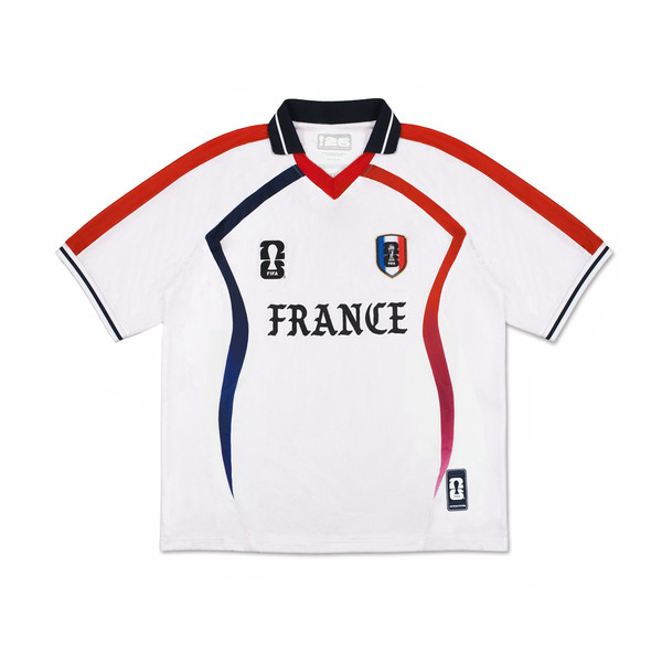 FACILITY FIFA Collection - Baju Jersey France Dry Fit Gym Bola Official Fifa World Cup 2026 - Blue, White, Black - Image 2