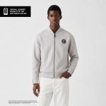 LARUSSO FIFA Collection - Jaket Bomber Pria Premium Official Fifa World Cup 2026 - Grey
