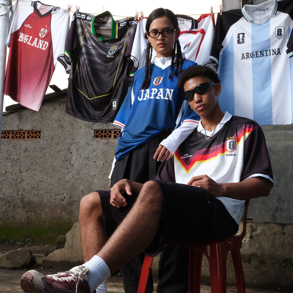FACILITY FIFA Collection - Baju Jersey Germany Dry Fit Gym Bola Official Fifa World Cup 2026 - Blue, White, Black - Image 5