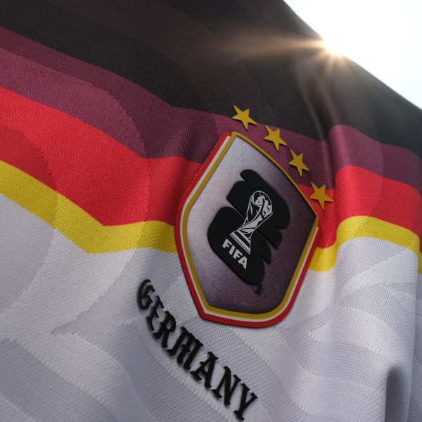 FACILITY FIFA Collection - Baju Jersey Germany Dry Fit Gym Bola Official Fifa World Cup 2026 - Blue, White, Black - Image 6